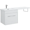 Тумба с раковиной Aquanet Августа 120 L белый 00239781