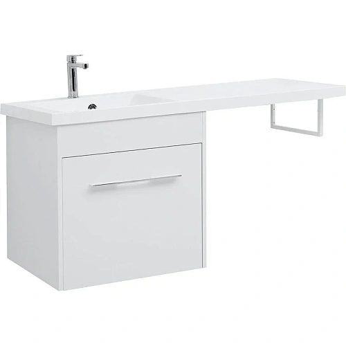 Тумба с раковиной Aquanet Августа 120 L белый 00239781 Тумба с раковиной Aquanet Августа 120 L белый 00239781