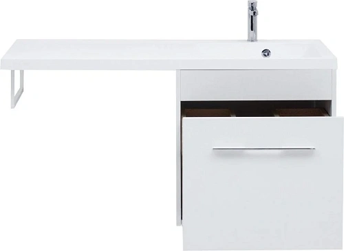 Тумба с раковиной Aquanet Августа 120 R белый 00210026 + 00239568 Тумба с раковиной Aquanet Августа 120 R белый 00210026 + 00239568