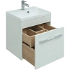 Тумба с раковиной Aquanet Августа 50 белый (ручка хром) 00287689 Тумба с раковиной Aquanet Августа 50 белый (ручка хром) 00287689