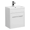 Тумба с раковиной Aquanet Августа 50 белый 00210023+00204095 Тумба с раковиной Aquanet Августа 50 белый 00210023+00204095