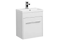 Тумба с раковиной Aquanet Августа 50 белый 00210023+00204095 Тумба с раковиной Aquanet Августа 50 белый 00210023+00204095