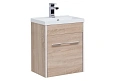 Тумба с раковиной Aquanet Августа 50 дуб сонома 00210025+00204095 Тумба с раковиной Aquanet Августа 50 дуб сонома 00210025+00204095