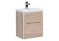 Тумба с раковиной Aquanet Августа 50 дуб сонома 00210025+00204095 Тумба с раковиной Aquanet Августа 50 дуб сонома 00210025+00204095