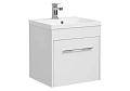 Тумба с раковиной Aquanet Августа 58 белый 00210026+00204117 Тумба с раковиной Aquanet Августа 58 белый 00210026+00204117