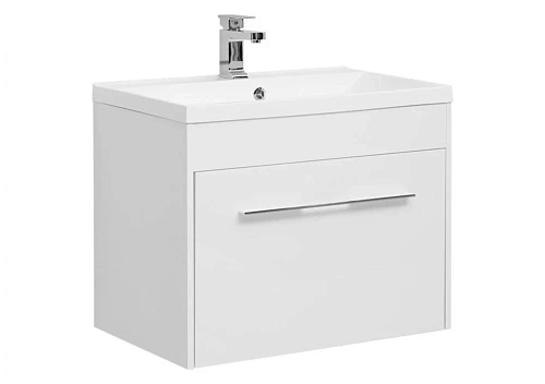 Тумба с раковиной Aquanet Августа 75 белый 00210028+00204118 Тумба с раковиной Aquanet Августа 75 белый 00210028+00204118