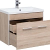 Тумба с раковиной Aquanet Августа 75 дуб сонома 00210029+00204118 Тумба с раковиной Aquanet Августа 75 дуб сонома 00210029+00204118