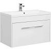 Тумба с раковиной Aquanet Августа 90 белый (ручка хром) 00287695