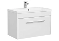 Тумба с раковиной Aquanet Августа 90 белый 00210030+00204119 Тумба с раковиной Aquanet Августа 90 белый 00210030+00204119