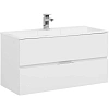 Тумба с раковиной Aquanet Алвита 100 белый 00238369