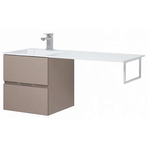 Тумба с раковиной Aquanet Алвита 120 L капучино 00243775 Тумба с раковиной Aquanet Алвита 120 L капучино 00243775