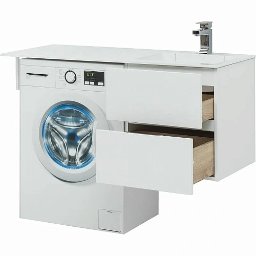 Тумба с раковиной Aquanet Алвита 120 R белый 00243726 Тумба с раковиной Aquanet Алвита 120 R белый 00243726