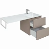 Тумба с раковиной Aquanet Алвита 120 R капучино 00243774 Тумба с раковиной Aquanet Алвита 120 R капучино 00243774