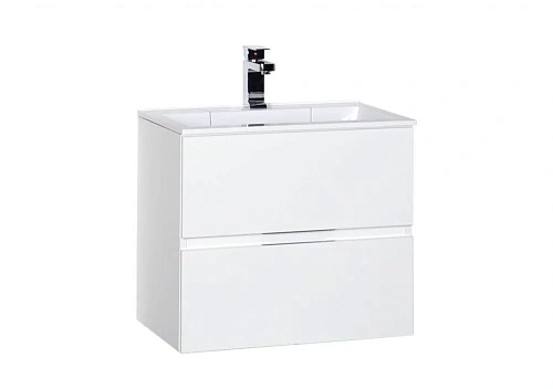 Тумба с раковиной Aquanet Алвита 60 белый 00184301+00181907 Тумба с раковиной Aquanet Алвита 60 белый 00184301+00181907