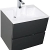 Тумба с раковиной Aquanet Алвита 60 серый антрацит 00183991+00181907 Тумба с раковиной Aquanet Алвита 60 серый антрацит 00183991+00181907