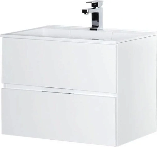 Тумба с раковиной Aquanet Алвита 70 белый 00184302+00182523 Тумба с раковиной Aquanet Алвита 70 белый 00184302+00182523