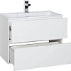 Тумба с раковиной Aquanet Алвита 70 белый 00184302+00182523 Тумба с раковиной Aquanet Алвита 70 белый 00184302+00182523