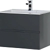 Тумба с раковиной Aquanet Алвита 70 серый антрацит 00183992+00182523 Тумба с раковиной Aquanet Алвита 70 серый антрацит 00183992+00182523