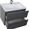 Тумба с раковиной Aquanet Алвита 70 серый антрацит 00183992+00182523 Тумба с раковиной Aquanet Алвита 70 серый антрацит 00183992+00182523