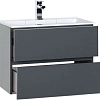Тумба с раковиной Aquanet Алвита 70 серый антрацит 00213093 Тумба с раковиной Aquanet Алвита 70 серый антрацит 00213093