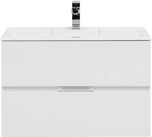 Тумба с раковиной Aquanet Алвита 80 белый 00235339 + 00187094 Тумба с раковиной Aquanet Алвита 80 белый 00235339 + 00187094