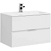 Тумба с раковиной Aquanet Алвита 80 белый 00238368