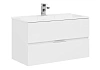 Тумба с раковиной Aquanet Алвита 90 белый 00235340 + 00187182