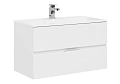 Тумба с раковиной Aquanet Алвита 90 белый 00235340 + 00187182 Тумба с раковиной Aquanet Алвита 90 белый 00235340 + 00187182