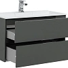 Тумба с раковиной Aquanet Алвита 90 серый антрацит 00240111 + 00187182 Тумба с раковиной Aquanet Алвита 90 серый антрацит 00240111 + 00187182