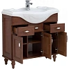 Тумба с раковиной Aquanet Амелия S 85 орех 00235641 Тумба с раковиной Aquanet Амелия S 85 орех 00235641