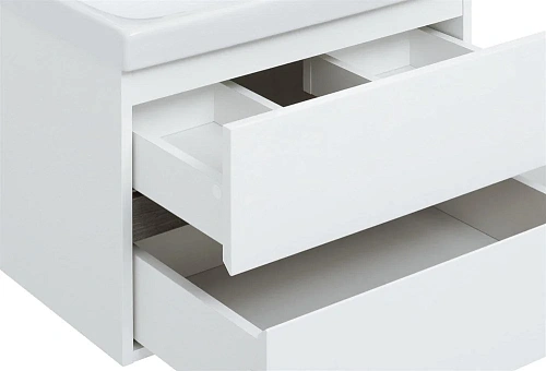 Тумба с раковиной Aquanet Беркли 60 белый/дуб рошелье 00254289 + 00245870 Тумба с раковиной Aquanet Беркли 60 белый/дуб рошелье 00254289 + 00245870