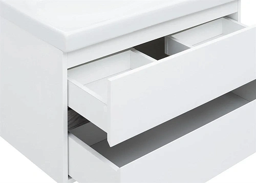 Тумба с раковиной Aquanet Беркли 80 белый/дуб рошелье 00254290 + 00246880 Тумба с раковиной Aquanet Беркли 80 белый/дуб рошелье 00254290 + 00246880