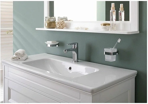 Тумба с раковиной Aquanet Бостон М 100 белый 00212669 Тумба с раковиной Aquanet Бостон М 100 белый 00212669