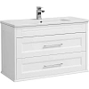 Тумба с раковиной Aquanet Бостон М 100 белый 00212669