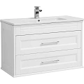 Тумба с раковиной Aquanet Бостон М 100 белый 00212669 Тумба с раковиной Aquanet Бостон М 100 белый 00212669