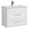 Тумба с раковиной Aquanet Бостон М 80 белый 00209677 + 00186188 Тумба с раковиной Aquanet Бостон М 80 белый 00209677 + 00186188