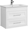 Тумба с раковиной Aquanet Бостон М 80 белый 00212668 Тумба с раковиной Aquanet Бостон М 80 белый 00212668