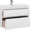 Тумба с раковиной Aquanet Бруклин 100 белый 00212599 Тумба с раковиной Aquanet Бруклин 100 белый 00212599