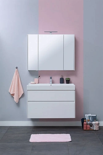 Тумба с раковиной Aquanet Бруклин 100 белый 00212599 Тумба с раковиной Aquanet Бруклин 100 белый 00212599