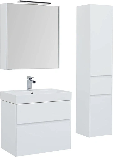 Тумба с раковиной Aquanet Бруклин 70 белый 00212597 Тумба с раковиной Aquanet Бруклин 70 белый 00212597