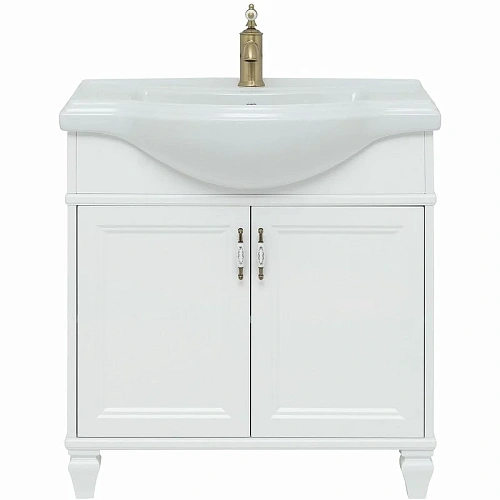 Тумба с раковиной Aquanet Валенса New (Классик) 80 белый 00273546 Тумба с раковиной Aquanet Валенса New (Классик) 80 белый 00273546