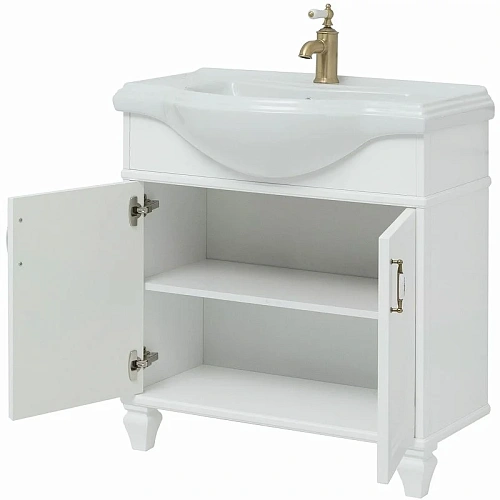 Тумба с раковиной Aquanet Валенса New (Классик) 80 белый 00273546 Тумба с раковиной Aquanet Валенса New (Классик) 80 белый 00273546