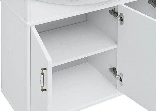 Тумба с раковиной Aquanet Валенса NEW 105 белый 00238826 + 00175449 Тумба с раковиной Aquanet Валенса NEW 105 белый 00238826 + 00175449