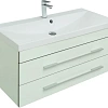 Тумба с раковиной Aquanet Верона 100 белый (подвесная 2 ящика) 00287664 Тумба с раковиной Aquanet Верона 100 белый (подвесная 2 ящика) 00287664