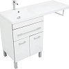 Тумба с раковиной Aquanet Верона 120 L белый (напольная, 1 ящик, 2 дверцы) 00182507 + 00239565 Тумба с раковиной Aquanet Верона 120 L белый (напольная, 1 ящик, 2 дверцы) 00182507 + 00239565