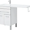 Тумба с раковиной Aquanet Верона 120 L белый (напольная, 1 ящик, 2 дверцы) 00182507 + 00239565 Тумба с раковиной Aquanet Верона 120 L белый (напольная, 1 ящик, 2 дверцы) 00182507 + 00239565