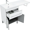 Тумба с раковиной Aquanet Верона 120 L белый (напольная, 1 ящик, 2 дверцы) 00182507 + 00239565 Тумба с раковиной Aquanet Верона 120 L белый (напольная, 1 ящик, 2 дверцы) 00182507 + 00239565