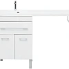 Тумба с раковиной Aquanet Верона 120 L белый (напольная, 1 ящик, 2 дверцы) 00239947 Тумба с раковиной Aquanet Верона 120 L белый (напольная, 1 ящик, 2 дверцы) 00239947