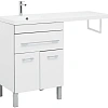 Тумба с раковиной Aquanet Верона 120 L белый (напольная, 1 ящик, 2 дверцы) 00239947 Тумба с раковиной Aquanet Верона 120 L белый (напольная, 1 ящик, 2 дверцы) 00239947