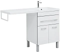 Тумба с раковиной Aquanet Верона 120 R белый (напольная, 1 ящик, 2 дверцы) 00239949 Тумба с раковиной Aquanet Верона 120 R белый (напольная, 1 ящик, 2 дверцы) 00239949
